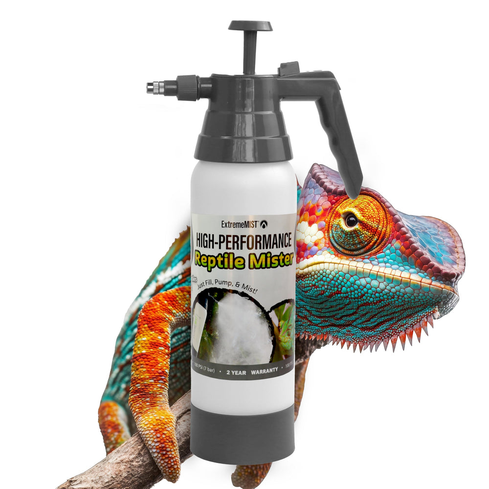 ExtremeMIST high-performance mister bottle pour shows fine mist quality for terrariums
