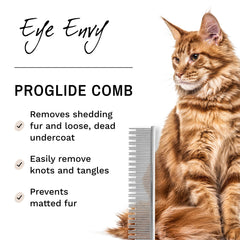 Eye Envy ProGlide dual-tooth pins show design for deep coat penetration undercoat