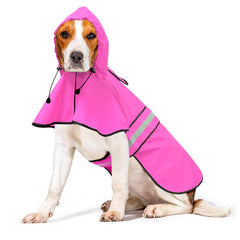 Ezierfy adjustable raincoat with belly and chest straps for secure fit.