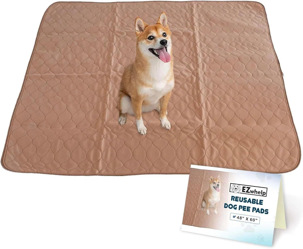 EZWhelp reusable pee pad 48x60 top view ideal for puppy training and everyday pet protection