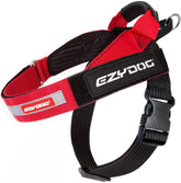 EzyDog Express Harness angled ergonomic design reduces chafing for smoother movement.