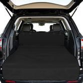 F-color SUV Cargo Liner keeps the trunk clean from dog fur and dirt