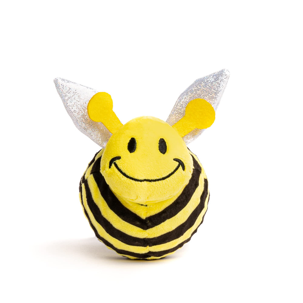 Fabdog Bumble Bee Faball toy features a buzzing bee design for engaging fetch sessions.