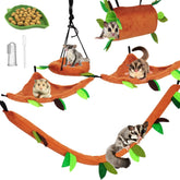 Fabmode sugar glider circle swing provides enrichment and vertical exercise