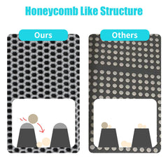 FADEYJ cat litter mat double-layer honeycomb close-up detail