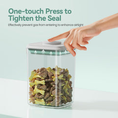 FAFAFLYER pop-treat jar one-touch lid for effortless single-handed opening