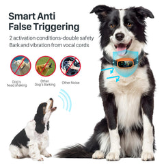 FAFAFROG bark collar IP67 waterproof for rain and water play