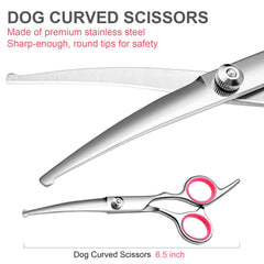 FAIGEO grooming comb detangles and shapes coats on small to medium pets