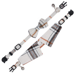 Faleela breakaway cat collar with quick-release for safe exploration.