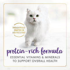 Fancy Feast Gravy Lovers real-chicken-beef ingredients showcase quality proteins.