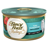 Fancy Feast Medleys Tuna Florentine with garden greens boosts mealtime appeal