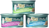 Fancy Feast Purina Medleys Florentine tuna entrée with pull-tab and greens for a tasty mealtime delight