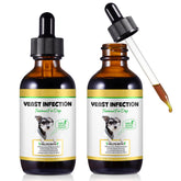 FANGCUN 2Pack yeast drops bottle front, convenient two-bottle kit for ongoing yeast support.