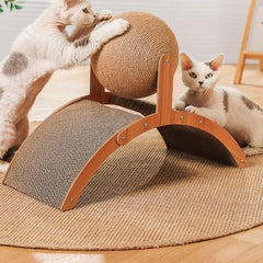 FANJUN-AMTECH hollow-design cat toy satisfies curiosity and promotes interactive play.