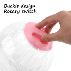 FANKUTOYS hamster ball easy installation demonstrates quick lock design.