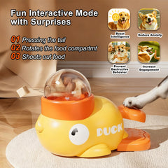 Fanosy rotating food container showcases unpredictable treats to boost focus