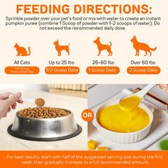 FANSHI Pumpkin Powder being mixed with water creates a fresh puree for easy serving.