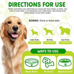 FANSHI Yeast Infection Dog skin and coat health focus for a softer, shinier coat.