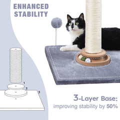 Fantasreen 31in catnip ball offers scent-enriched play that may help reduce restlessness.