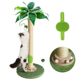 Fantasreen cat scratching post base view shows stable support for energetic indoor cats.