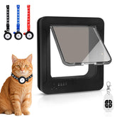 Fantspati smart cat door front view with RFID access for secure entry