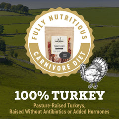 Farm Hounds Turkey Jerky training-use bite-sized reward for positive reinforcement.