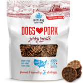 Farmland Traditions filler-free pork jerky 5oz hero — premium ingredients for dogs.