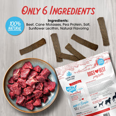 Farmland Traditions training treats dogs image demonstrates versatile sizes for all breeds