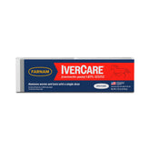 Farnam IverCare paste syringe ready for single-dose parasite control in a 1,250-lb horse.