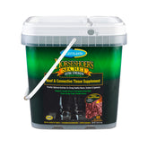 Farnam Horseshoer's Secret Extra Strength bottle highlights hoof support benefits.