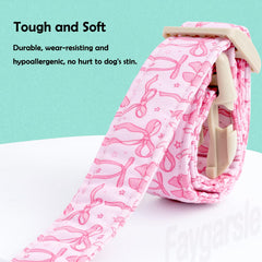 Faygarsle soft cotton collar gentle on fur during daily wear