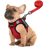 FAYOGOO service dog vest for small dogs shows breathable mesh for all-day comfort