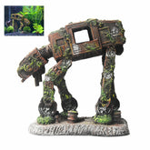 fazhongfa AT-Walker escultura acuario: añade ambiente temático y refugio natural para tus peces