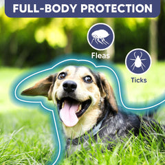 Fcesiweg dog flea collar offers up to eight months of protection