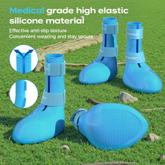 Fdceligoo non-slip sole dog shoes prevent slipping on outdoor trails