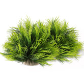 FdcLixuvol artificial aquarium plant green 15x15 base for stability