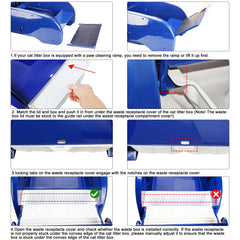 FEATCH easy-disposal receptacles simplify litter maintenance and cleanup