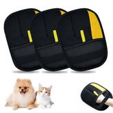 febnwn pet hair removal glove upgraded design removes fur quickly on surfaces