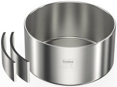 Feedoo 1Gallon double-wall insulated bowl keeps water cooler for longer