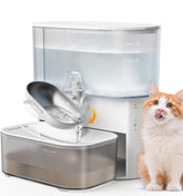FEELNEEDY wireless cat water fountain front view for homes