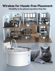FEELNEEDY 3.5L capacity display shows ample hydration during travel