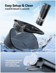 FeelNeedy detachable 4000mAh battery for cordless, long-lasting hydration.
