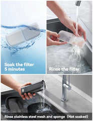 FEELNEEDY induction mode detects pet and dispenses water for 15 seconds.