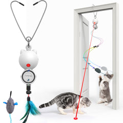 FEELNEEDY laser cat toy hanging LED engages pets with interactive light for indoor play