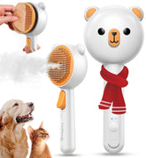 FEELNEEDY Pet Steam Brush front view for easy grooming