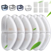 FEELNEEDY FN-W05 replacement filters 6-pack for cleaner, safer pet drinking water.