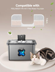 FEELNEEDY FN-W17 pump sponges 6-pack keep the fountain running smoothly.
