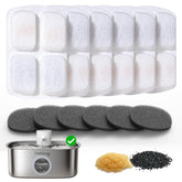 FEELNEEDY FN-W18 replacement filters 6-pack deliver cleaner water for your dog’s daily hydration