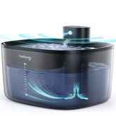 FEELNEEDY pumpless design highlights water isolation for leak-free hydration