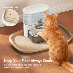 FEELNEEDY universal-size small mat fits bowls and fountains for versatility